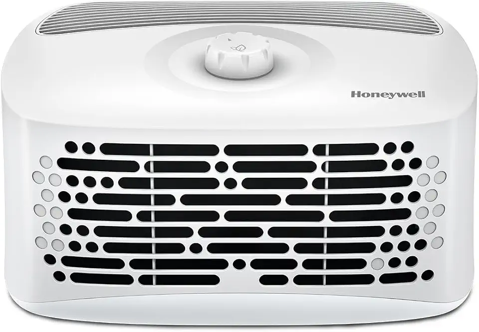 Honeywell Purificadores de ar para quarto doméstico, sala de estar, cozinha e dormitório (100 pés quadrados), filtro de ar de dupla ação ajuda a capturar poeira, pólen, pelos de animais de estimação e