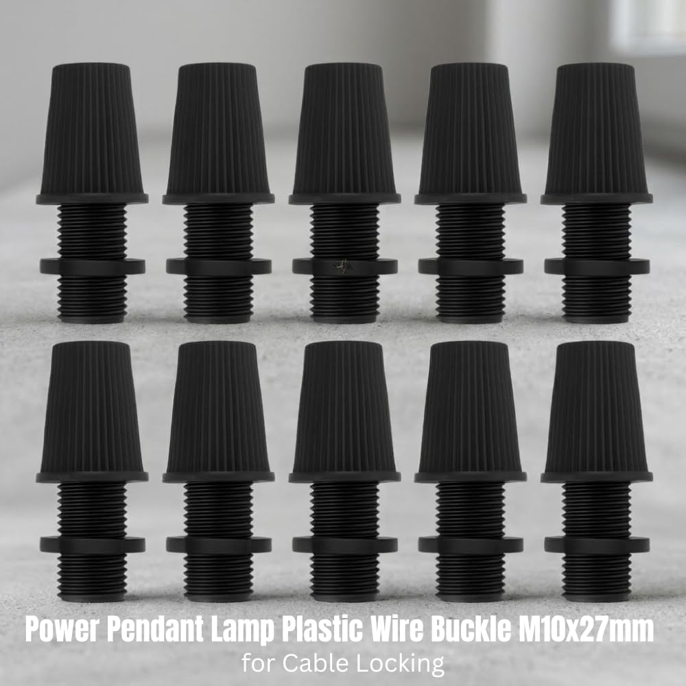 定価29700円 P.L.N STRING CAP DARK GREY SVDK Power Pendant Lamp Plastic Wire Buckle M10x27mm for Cable