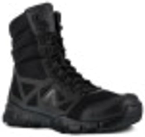 Reebok Work Dauntless Botas tácticas ultraligeras de 8 pulgadas para hombre
