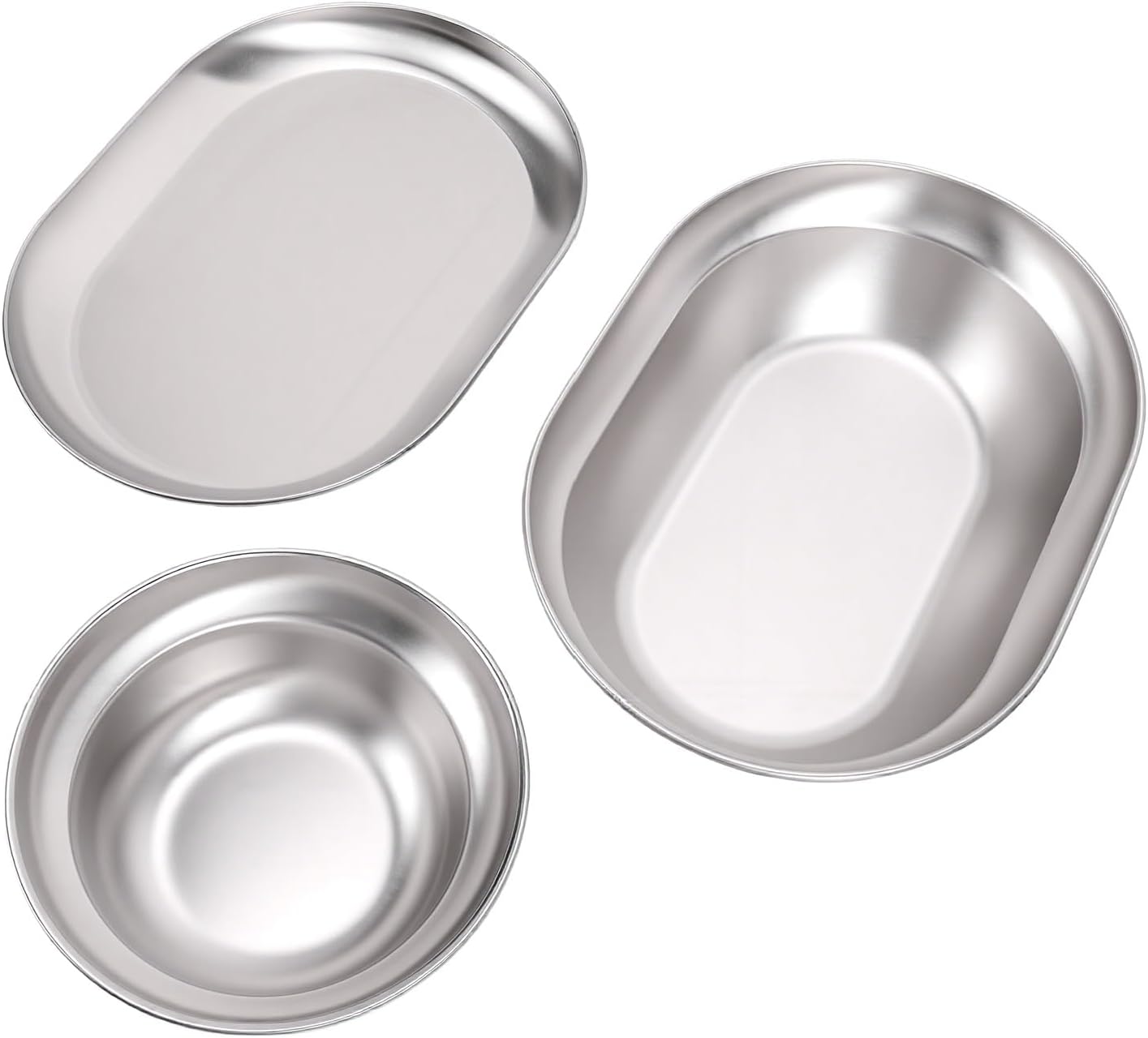 Karlak Stainless Steel Camping Mess Kit Durable Portable Tableware Set for Outdoor Activities 4 Pieces