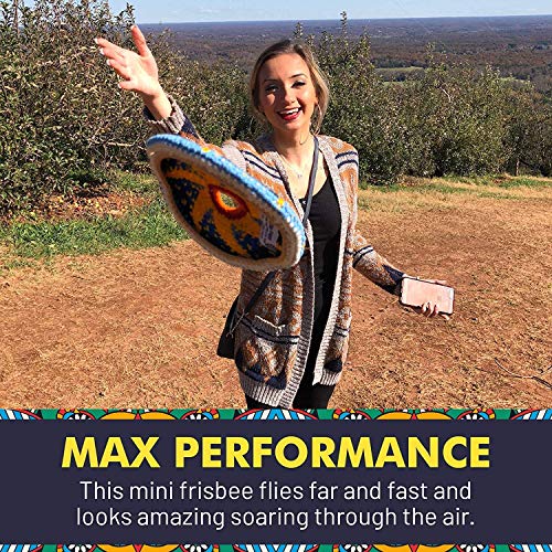 Pocket Disc Buena ONDA MayaFlya - Amazing Flexible Frisbee, Dog Toy, Best Gifts for Kids and Adults, Ultimate Sports Game, Super Fun Indoor Play and Outdoor Games
