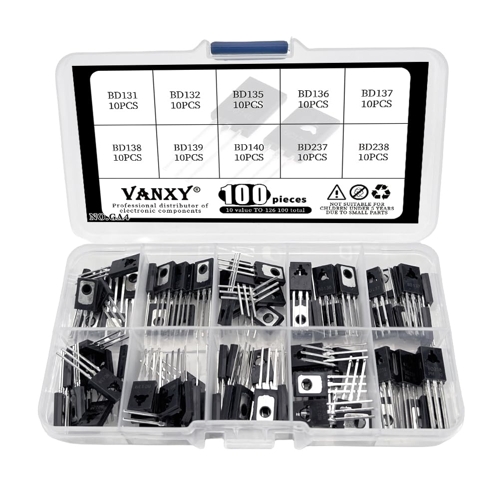 10Values BD131 BD132 BD135 BD136 BD137 BD138 BD139 BD140 BD237 BD238 Kit