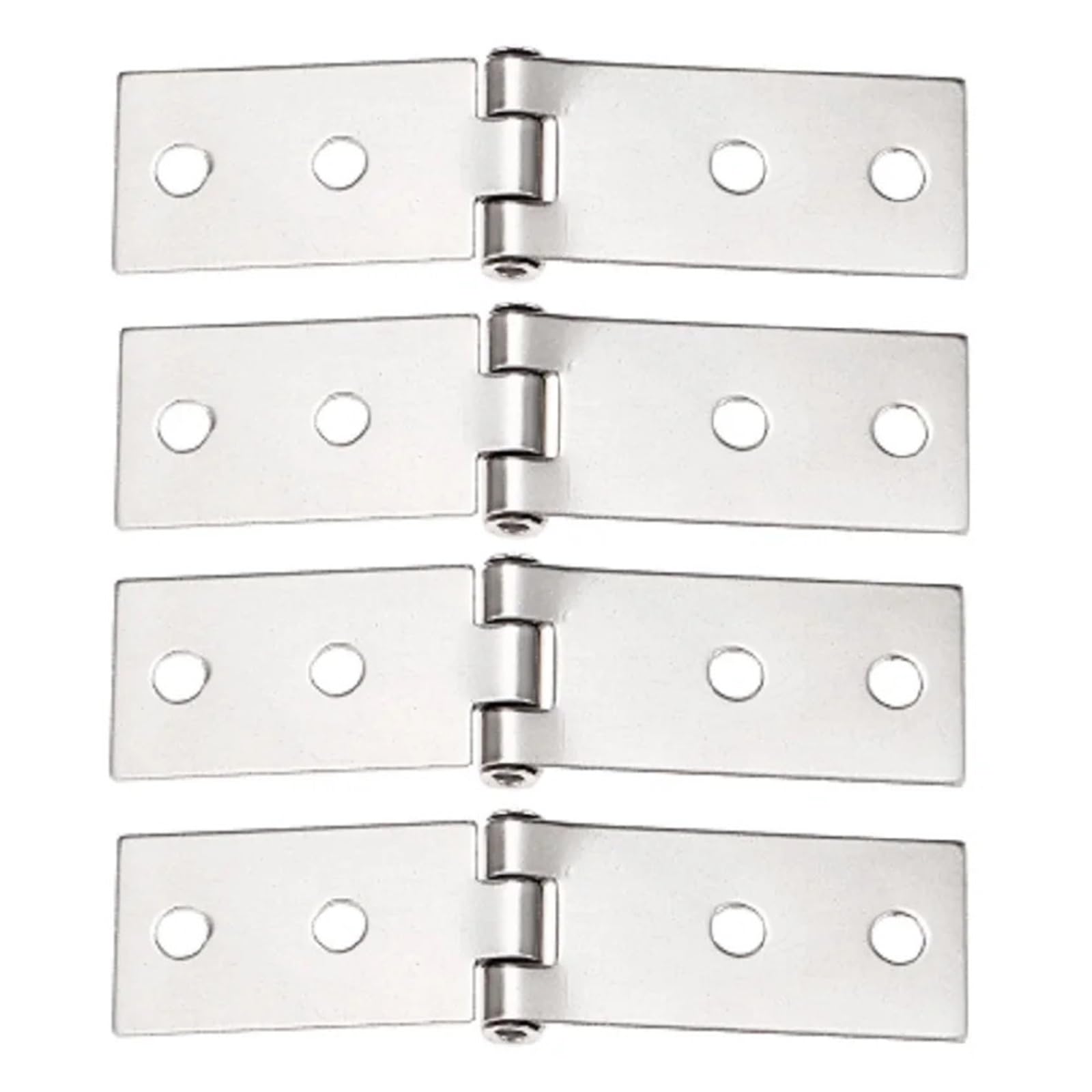HKVTVCYPYA 8Pcs 74 * 20mm Zinc Alloy Nothing Frame Hinge Fold Balcony Window Doors and Parts Resist Crack