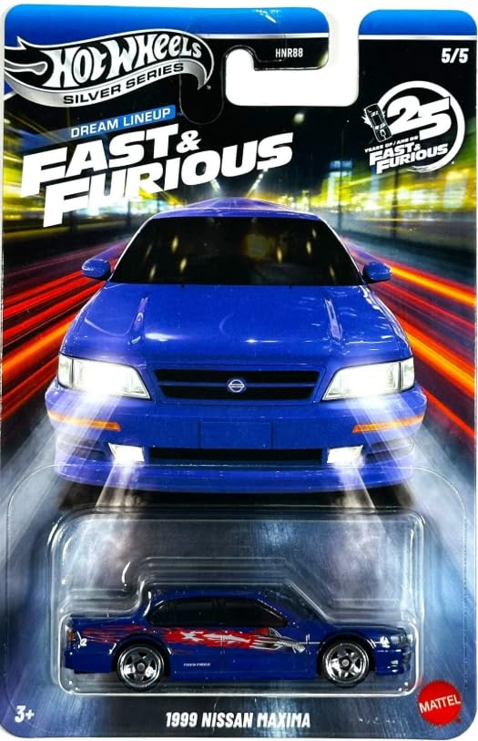 Hot Wheels Silver Series Fast & Furious Dream Lineup - 1999 Nissan