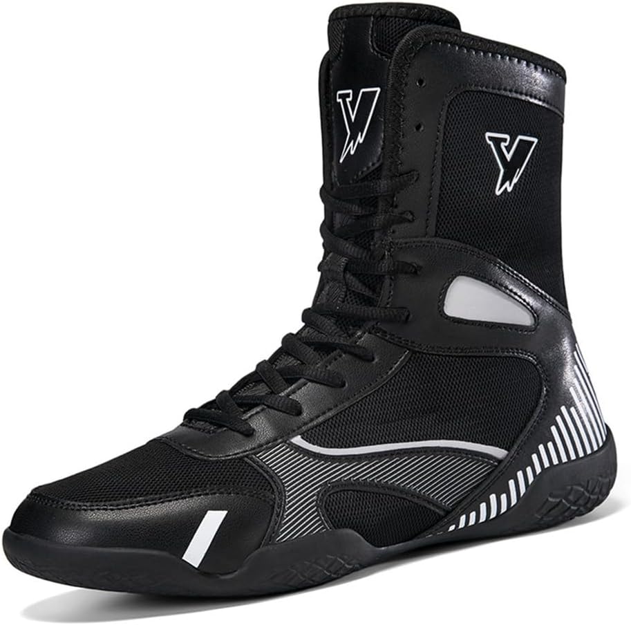 Professional Boxing Boots Men's Breathable Wrestling Training Shoe for Male Adult Non Slip Fitness Sneakers