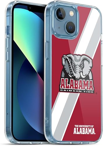 Miniatura 363 de Head Case Designs Funda de gel con logotipo oficial de la Universidad de Alabama UA [protección de grado militar] compatible con Apple iPhone 11