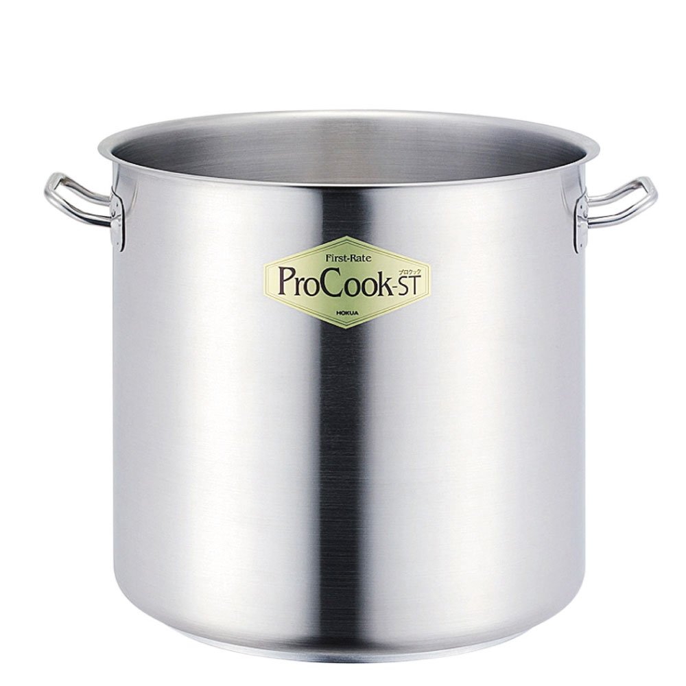 Amazon｜北陸アルミ ProCook ST 寸胴鍋 本体のみ 36cm｜寸胴鍋 