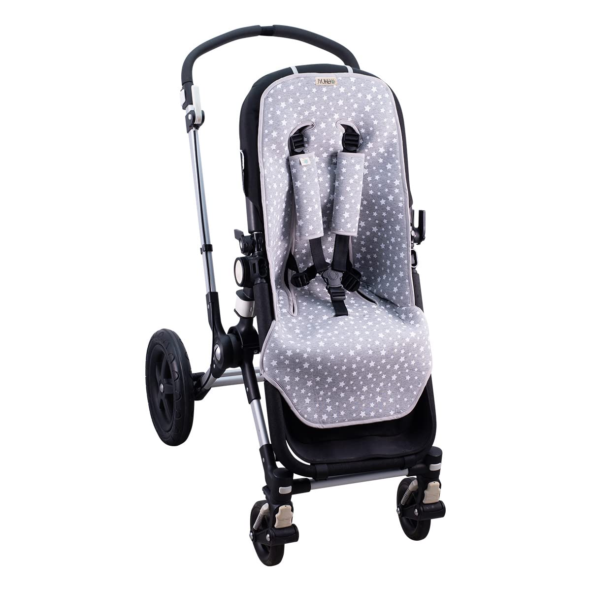 JYOKO KIDS Copertura materasso per passeggino (White Star)