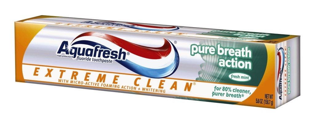 Amazon.com : Aquafresh Extreme Clean Pure Breath Fluoride Toothpaste ...