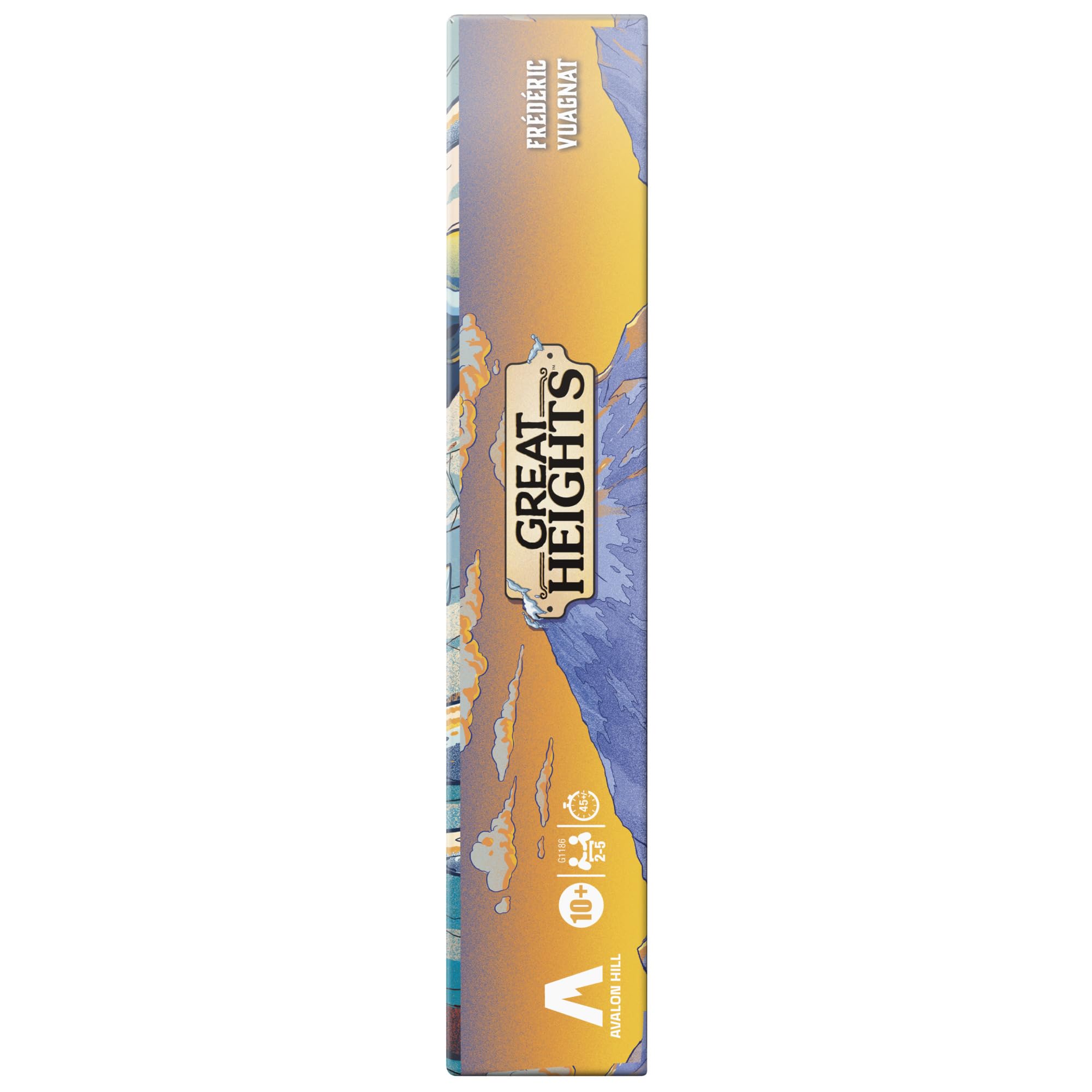 Hasbro Great Heights Jeu de société – Jeu de stratégie amusant pour enfants, adolescents et adultes – À partir de 10 ans – 2 à 5 joueurs – 45 minutes – Jeux familiaux faciles à apprendre – Version