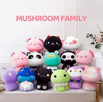 おもしろくかわいいキノコの妖精 ぬいぐるみ アーティスト 創作人形 海外作家様 キノコシリーズのNommiちゃん、かわいさが爆発している