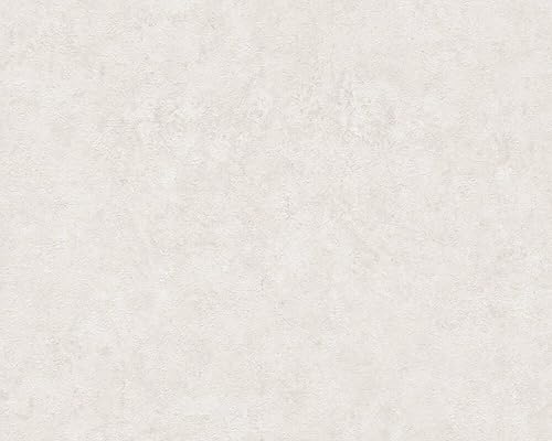 CONCORD WALLCOVERINGS  Papel tapiz moderno con textura lisa, pared decorativa de vinilo, crema, gris, 21 pulgadas x 33 pies (57 pies cuadrados),