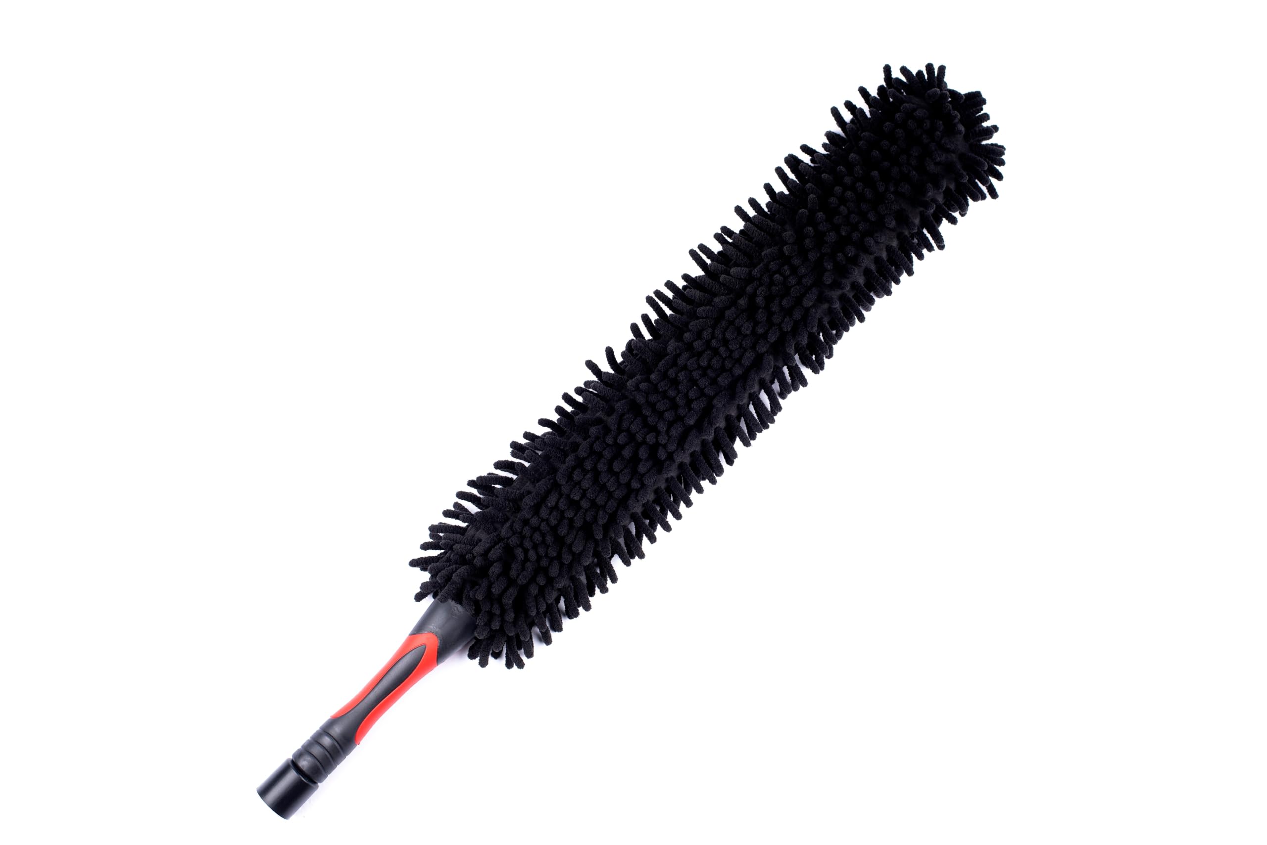 3K Vollcarbon Teleskopstiel mit Magic Duster (Staubwedel) - 10.8 m