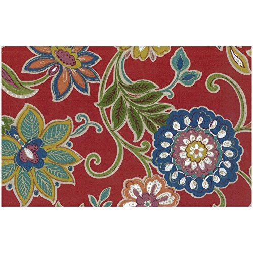 Blazing Needles Outdoor Bench Cushion, 1 Count (Pack Of 1), Alenia Pompeii #TOP1