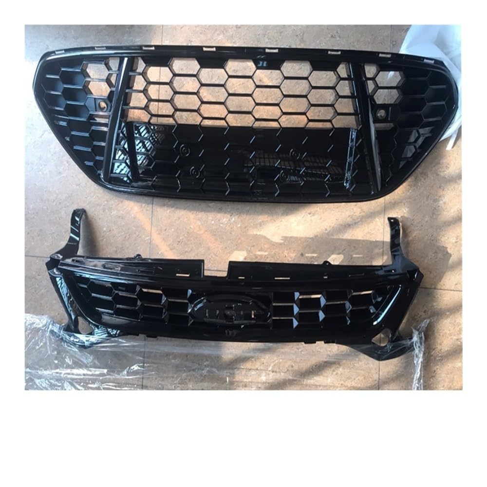 Für Mondeo Für MK4 2011 2012 2013 Auto Vorderen Stoßfänger Oberen Unteren Kühlergrill Ersatz Grill Body Kits Tuning Zubehör Frontgrill Mitte