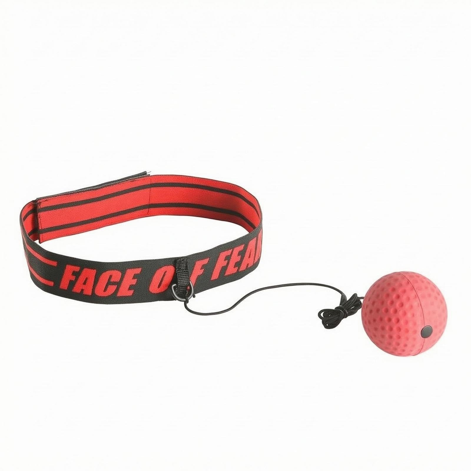 Head Strap Ball Dimpled Reaction Ball Headband Set Textured Adj Buckle Headban a-image-35