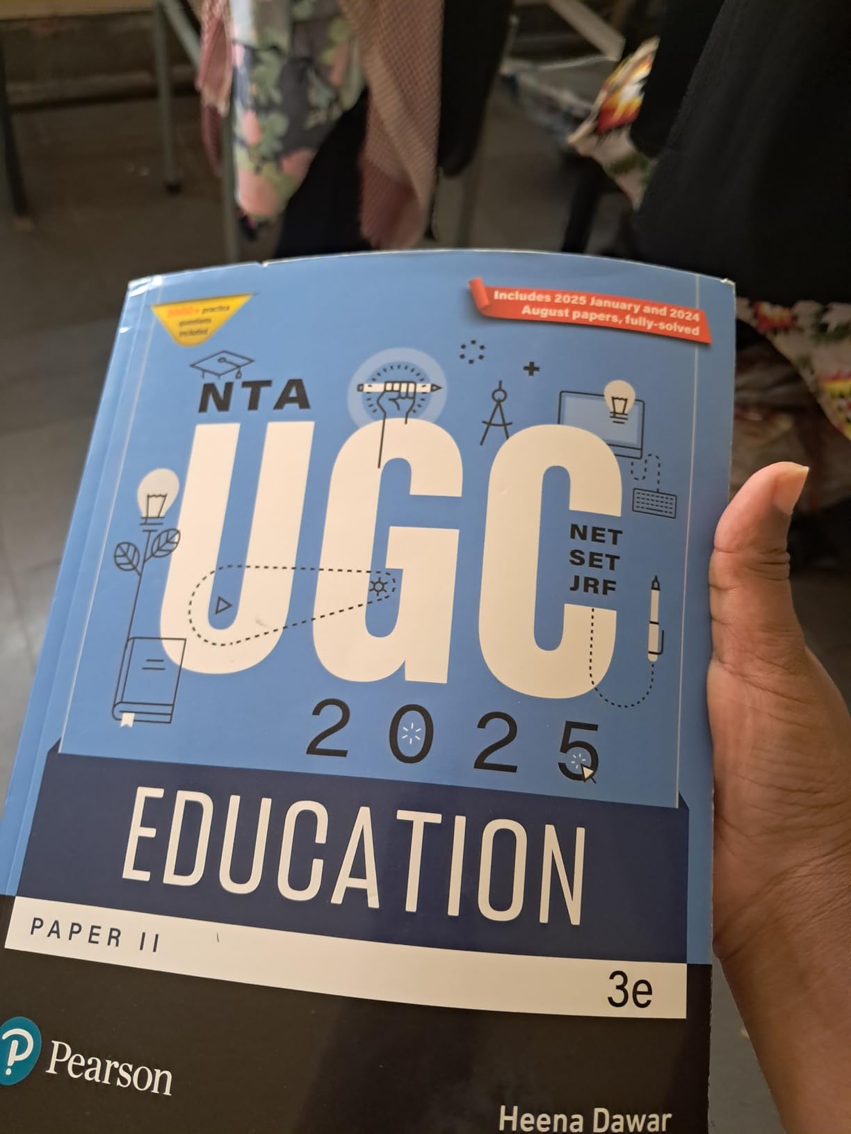 Buy Pearson NTA UGC NET Paper 2 Education 2025 | SET, JRF |Includes ...