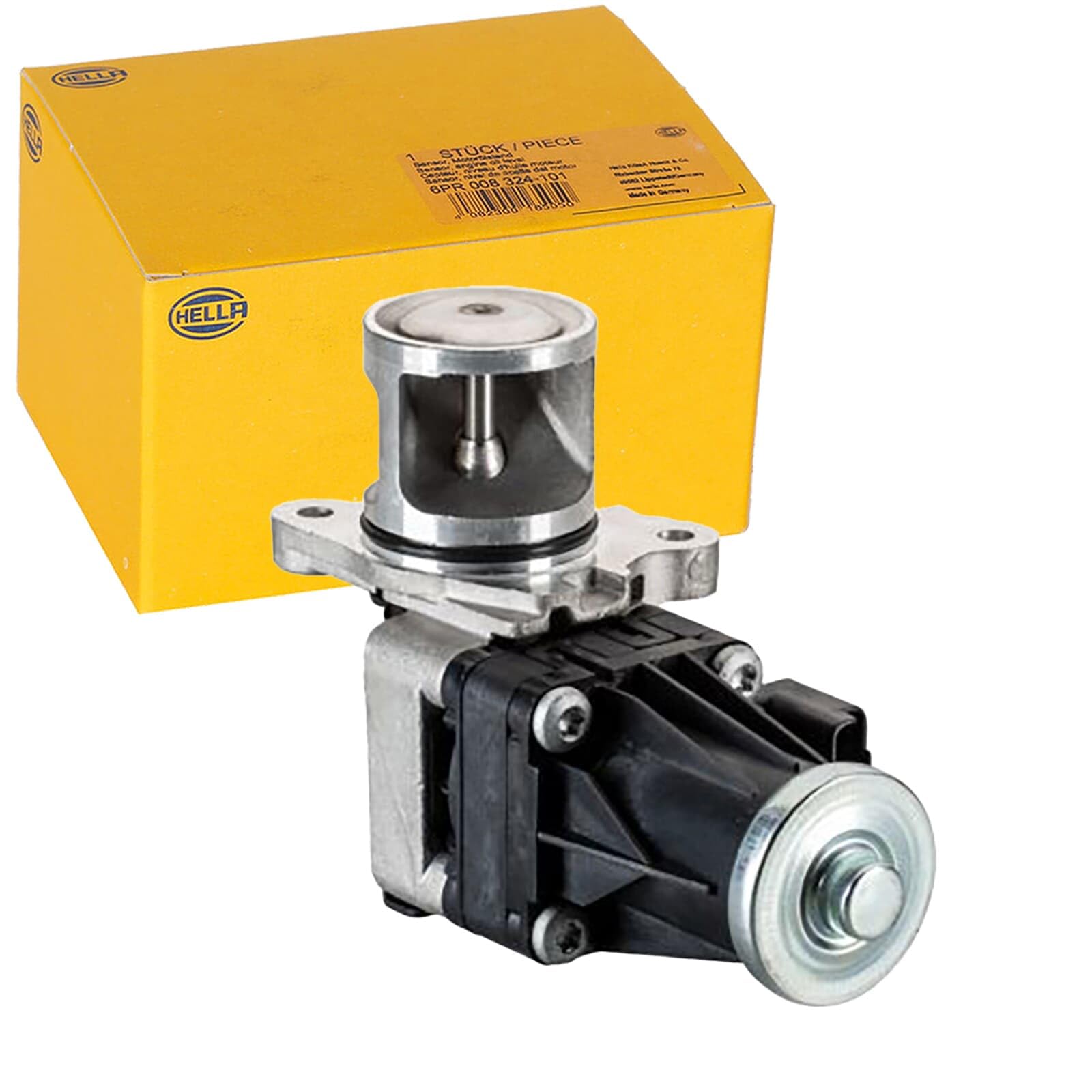 HELLA 6Nu 014 864-071 Vanne Egr - Électrique - 5Pôle - Avec Joint D'Étanchéite