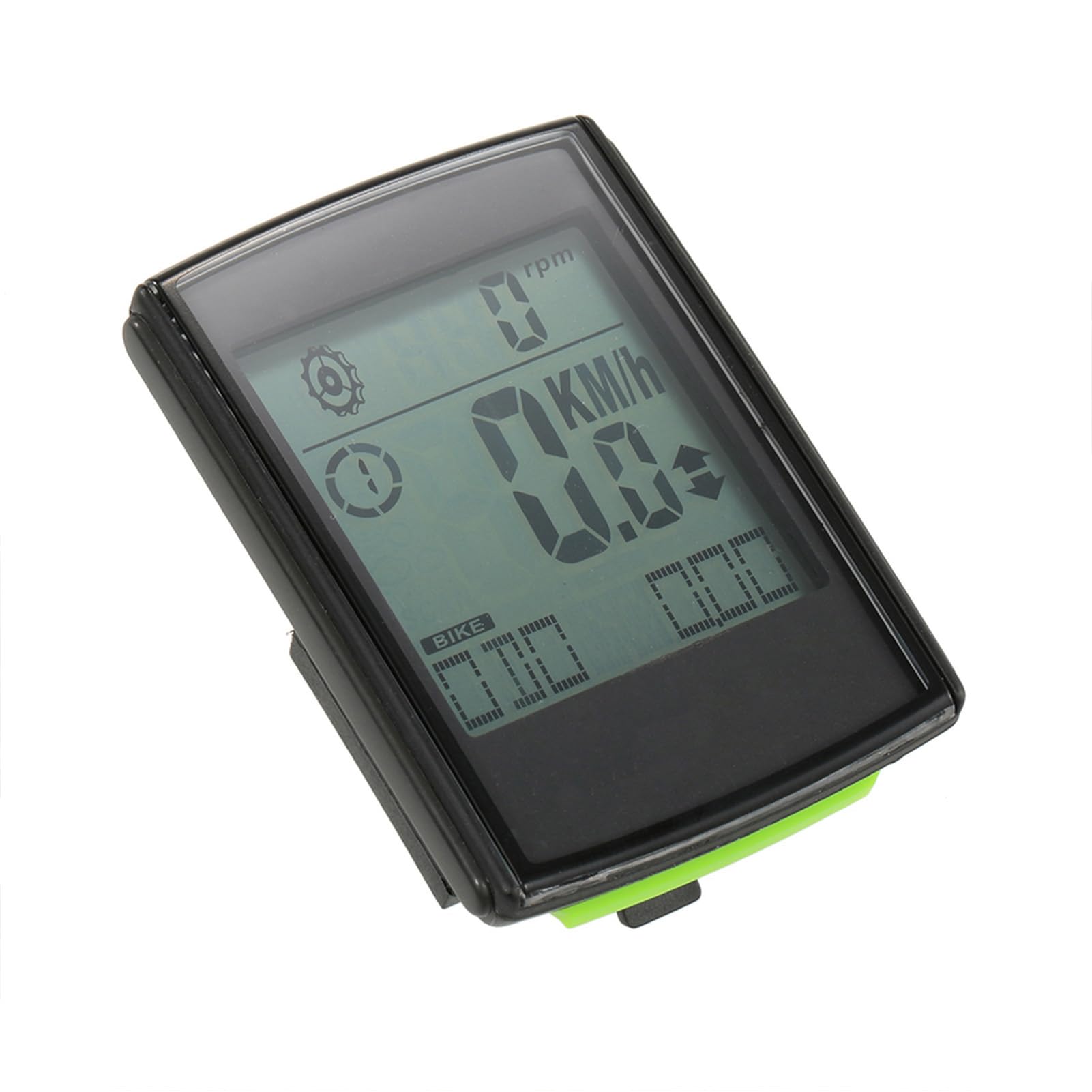 Ordinateur de Vélo sans Fil 3 en 1 avec Cadence, Moniteurs de Fréquence Cardiaque, Distance Accumulée pour Vélo