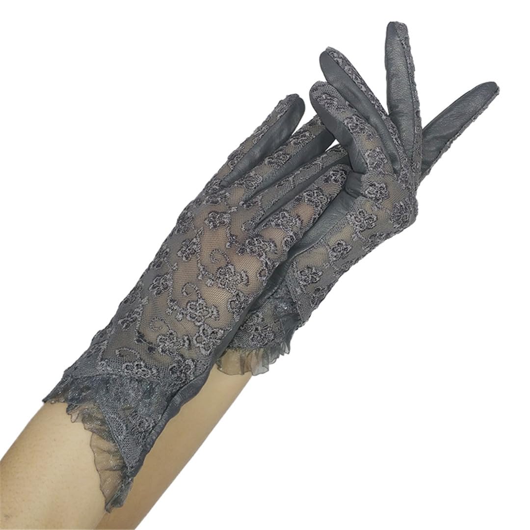 Guanti Da Donna In Pizzo Guanti Da Donna Ultrasottili In Pelle Guanti Da Donna In Pelle Di Pecora Morbida E Solida