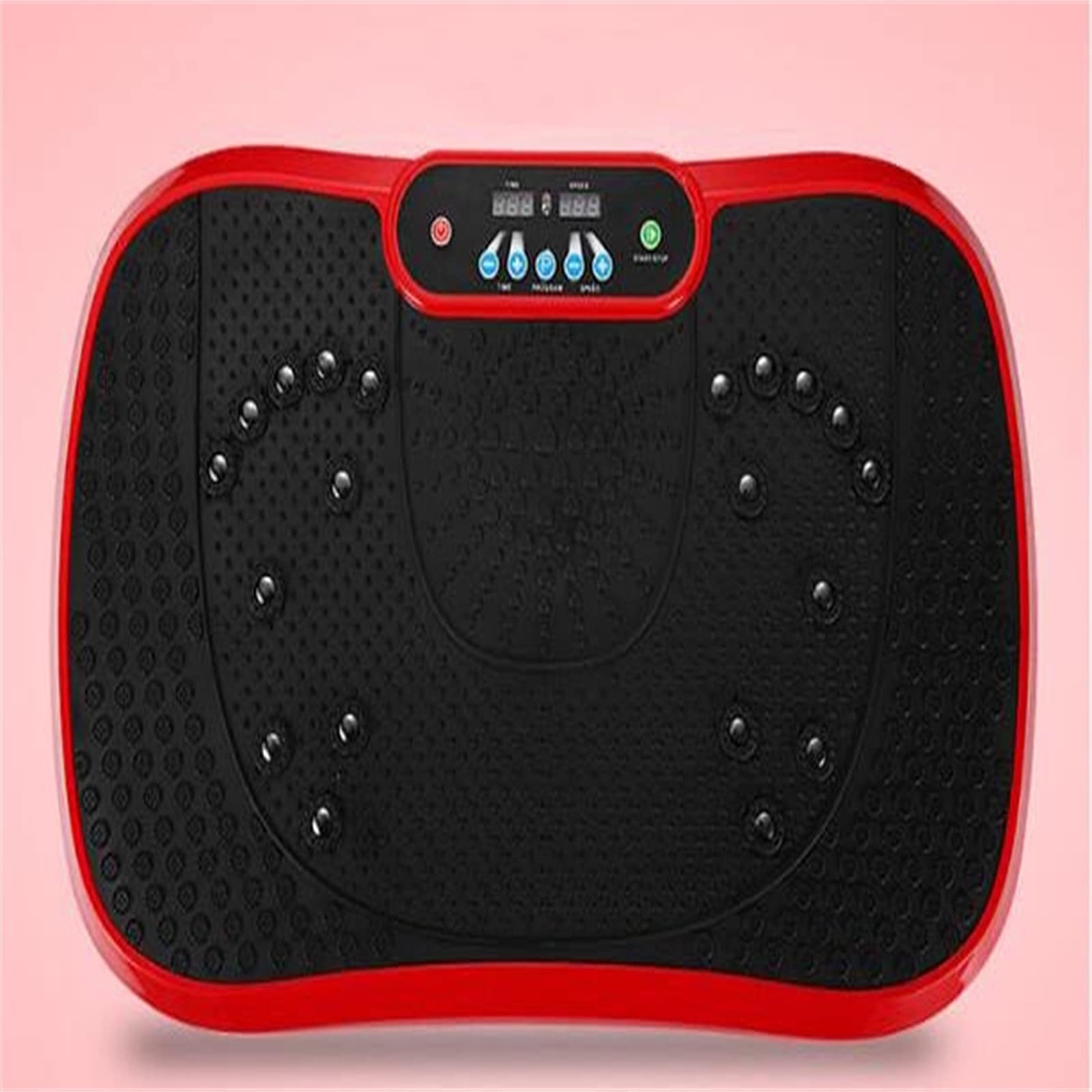 Vibration Power Plates Vibration Plate Machine with Remote Control 5 Program Modes 2 Resistance Bands Vibration Fitness Trainer
