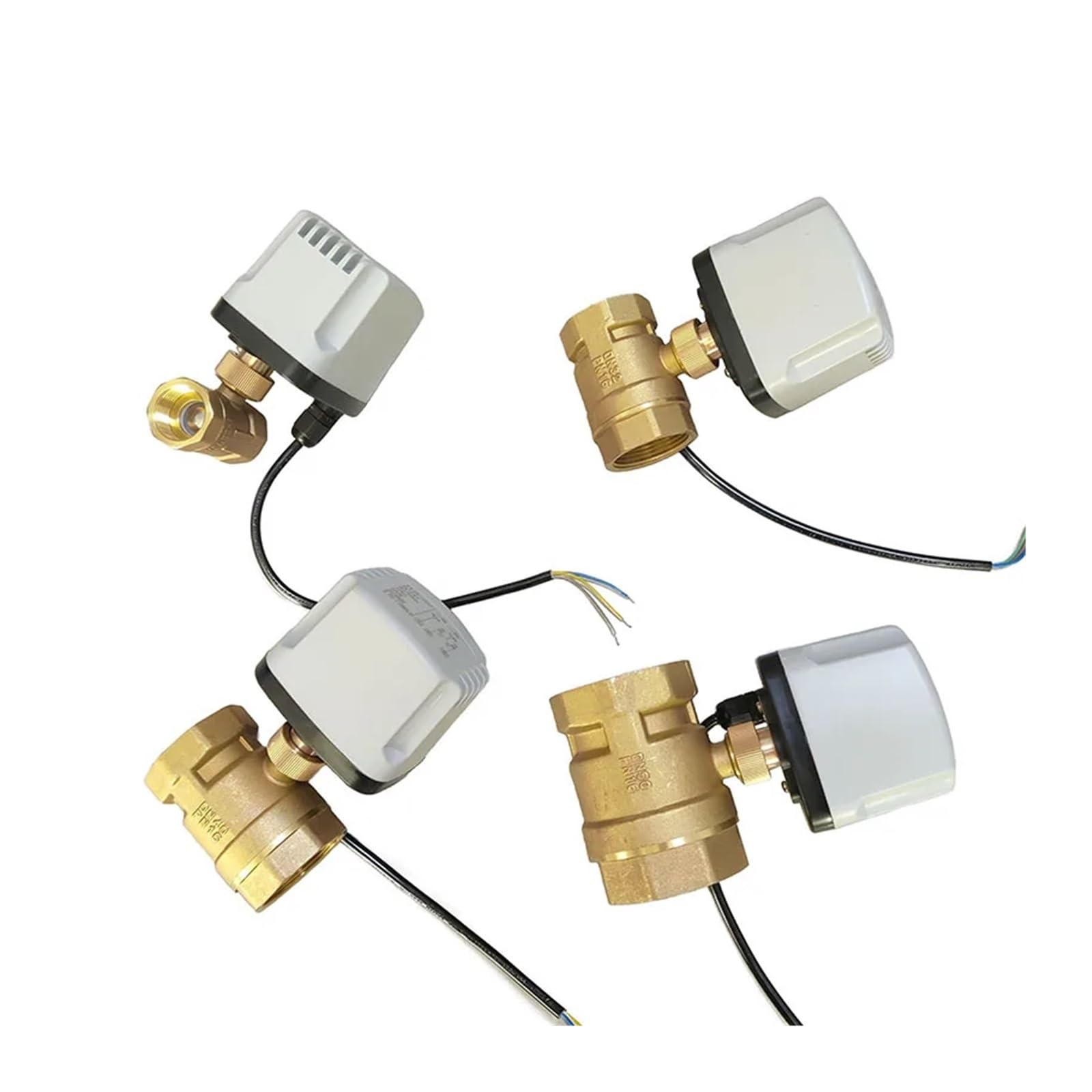 Wodoodporny trójżyłowy mosiężny zmotoryzowany zawór kulowy IP65, dwa sterowanie, trzy przewody, jeden sterujący, 220 V, 24 V, 12 V, może zastąpić zawór elektromagnetyczny