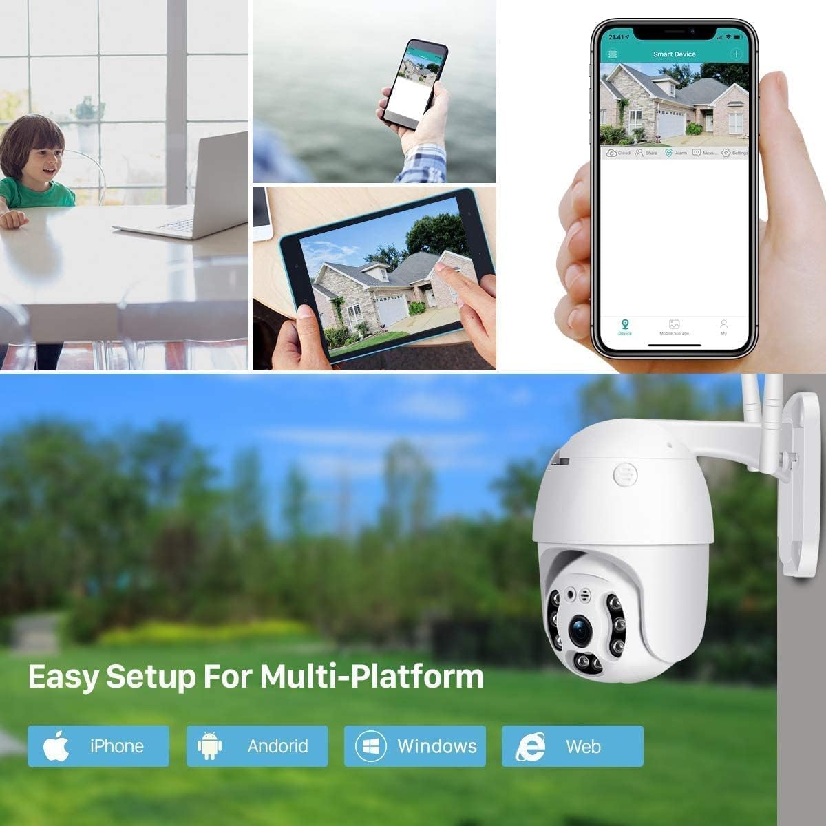 Dr Vision 5MP WiFi Security Camera - 360° PTZ -4 Dr Vision 5MP WiFi Security Camera - 360° PTZ -4