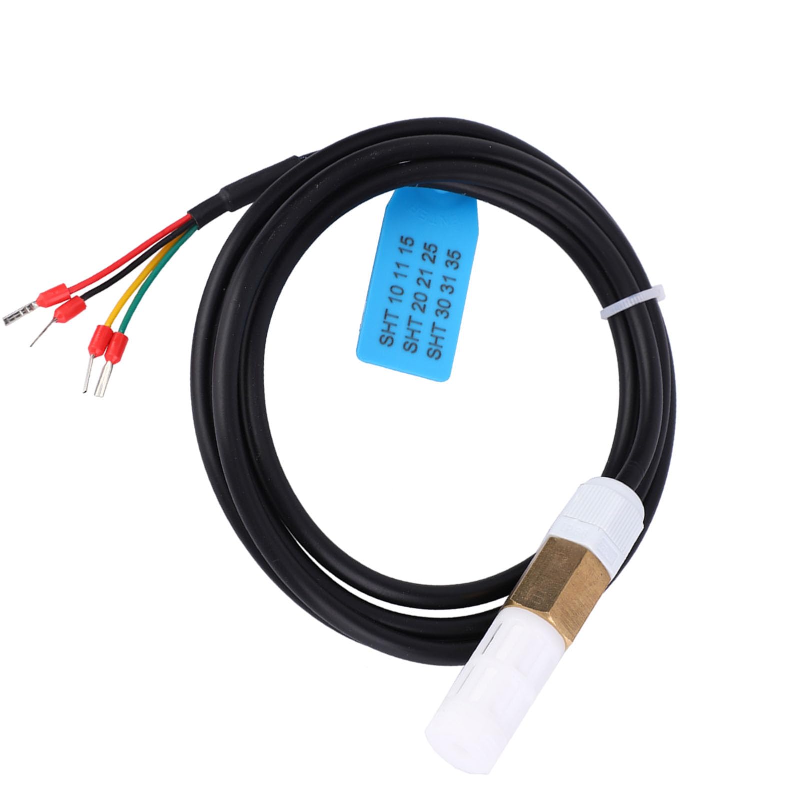 Sonda antipolvere Sensore di umidità digitale della temperatura del suolo FS400-SHT3X Uscita in acciaio inossidabile I2C con guscio in plastica e plastica()