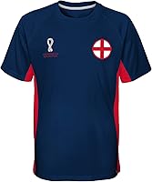 Vista 6 de Outerstuff Camiseta unisex de manga corta raglán con paneles de la Copa Mundial de la FIFA para niños