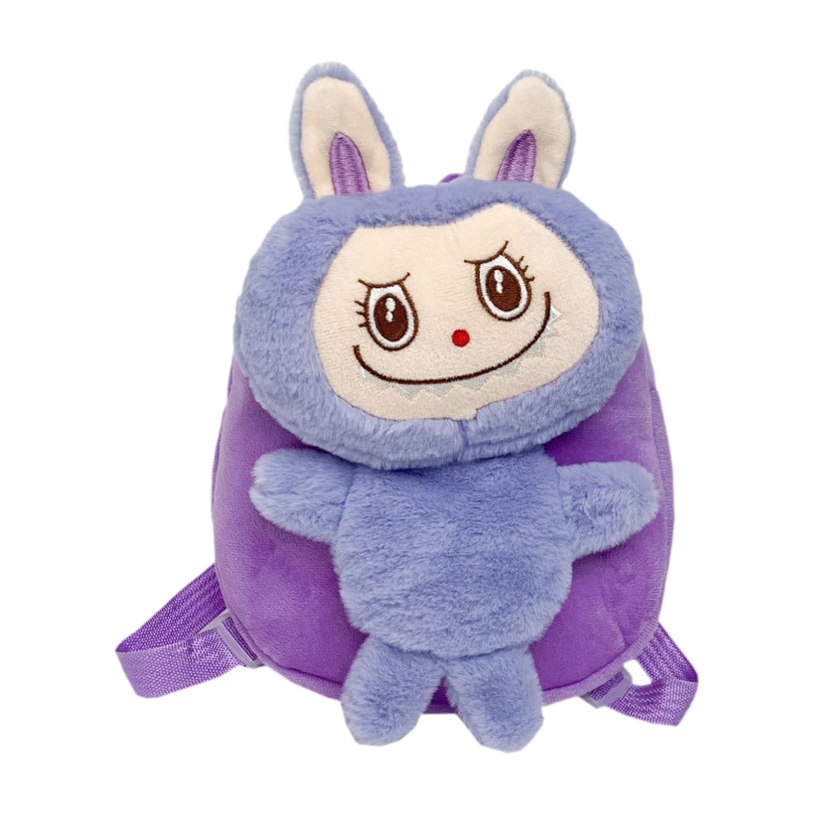 nivaa Kids Backpack Creative Adorable Stylish Cute Plush Adjustable Shoulder Strap Purple-picture-49