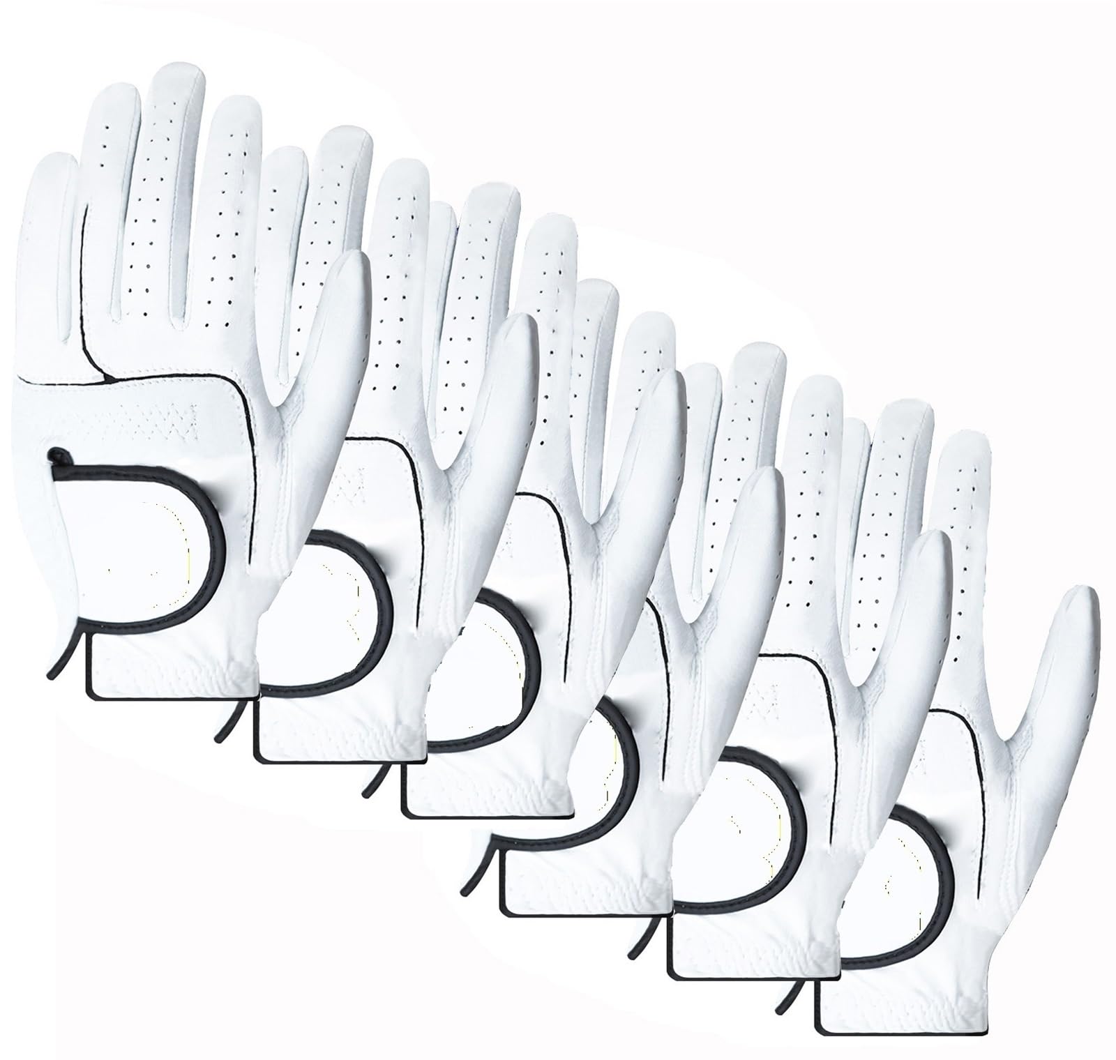 Gants de golf Weathersoft en cuir de qualité supérieure for hommes
