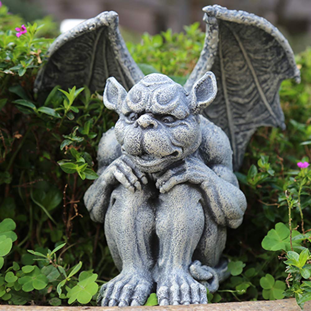 Amazon.co.jp: ガーゴイルの置物ゴシック像、ガーデンガーディアン