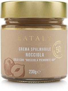Eataly Hazelnut Spread, Crema Spalmabile Nocciola- Made in Italy, 230g/ ...