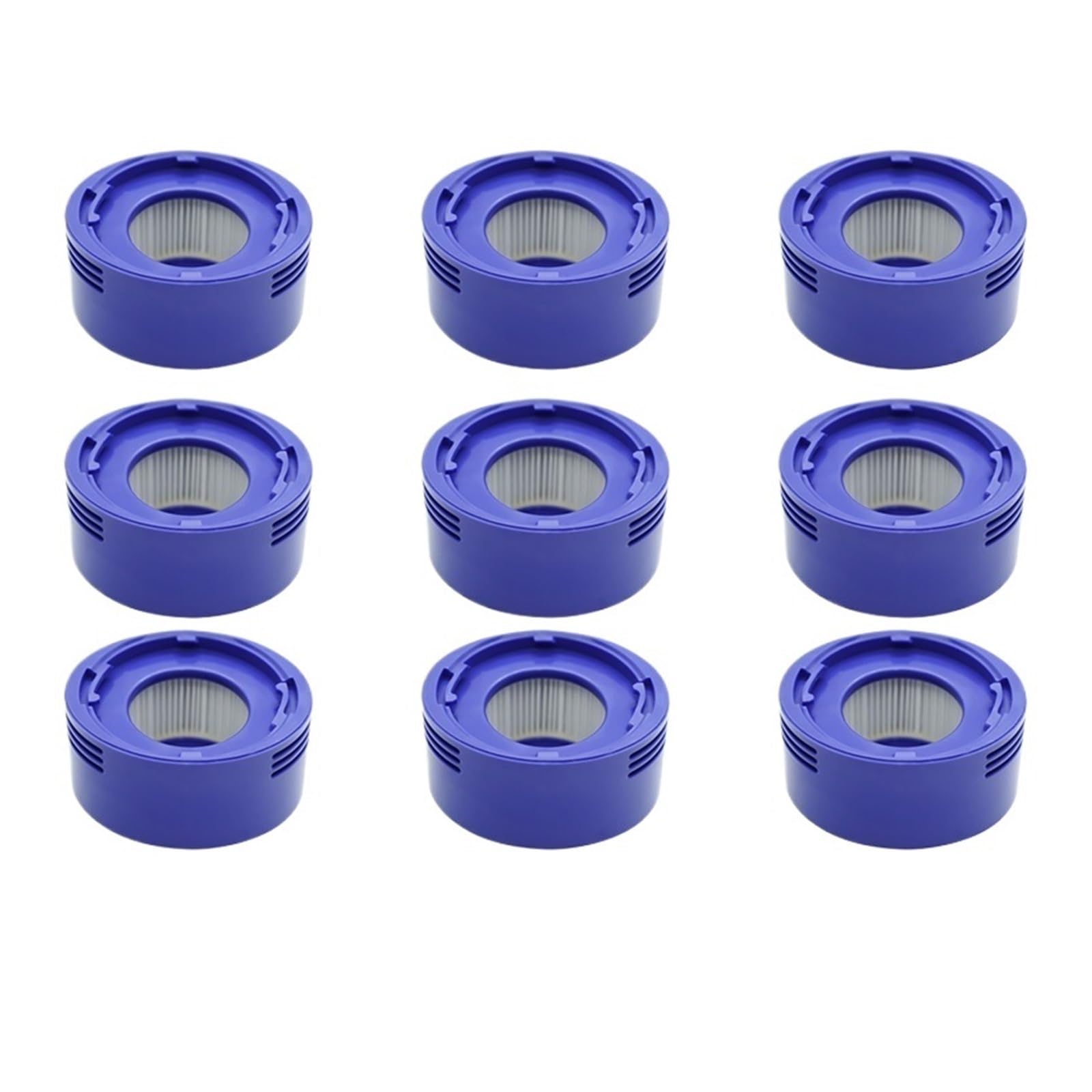 Staubsaugerfilter, Kompatibel for Dyson, V8 V7 Zubehör, Roboter-Staubsauger, Waschbarer Filter, Ersatz-Ersatzteile(F9pcs)