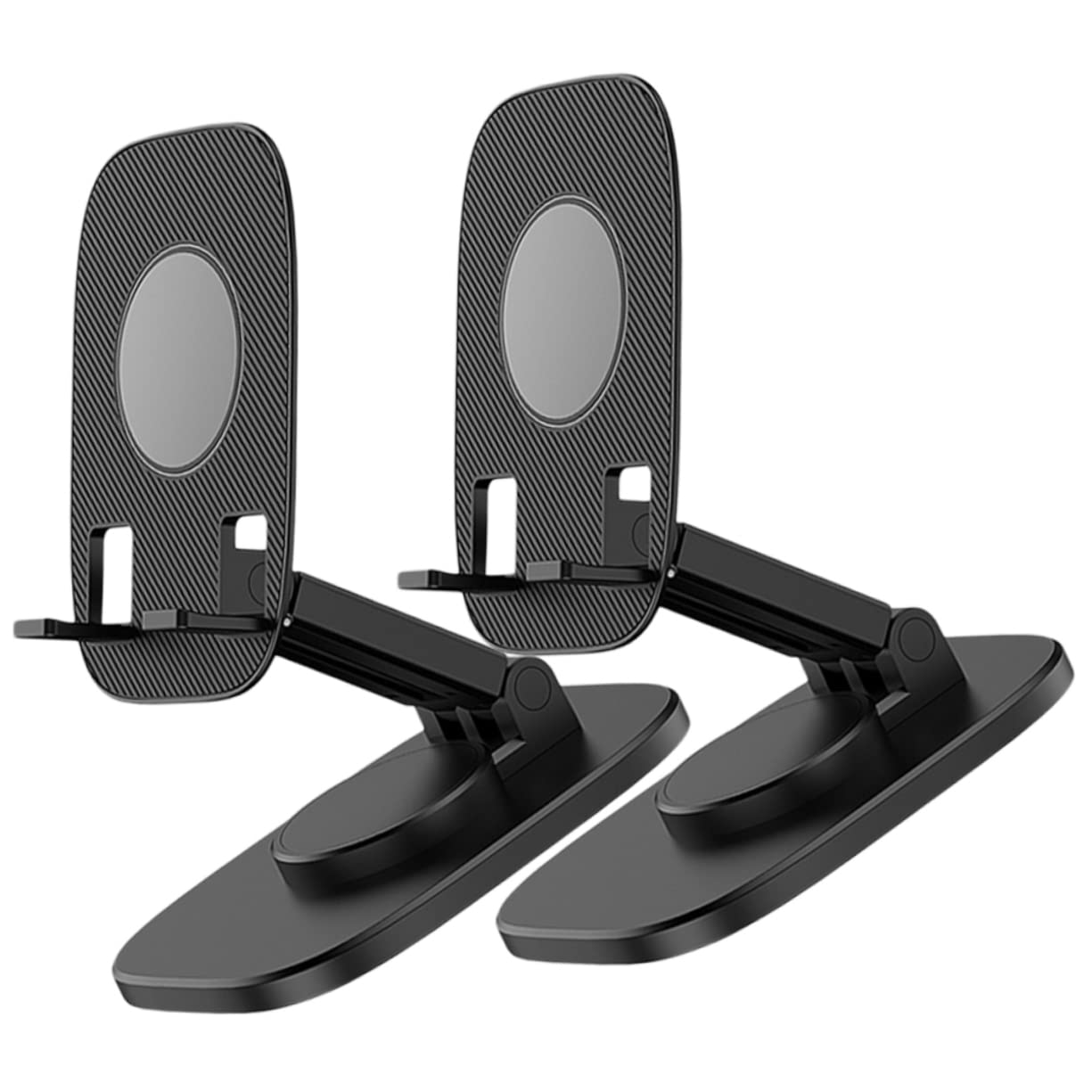 Gatuida 2pezzi Supporto Per Telefono e Tablet Da Scrivania Da Girevole Design Compatto e Portatile Per Ufficio e Studio