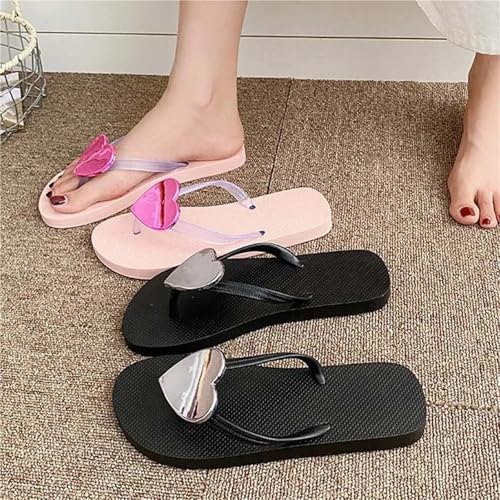 Flip Flops for Women Women Flip Flops Holiday Waterproof Seaside Sandals PVC Vacation Beach Slippers Outdoor2