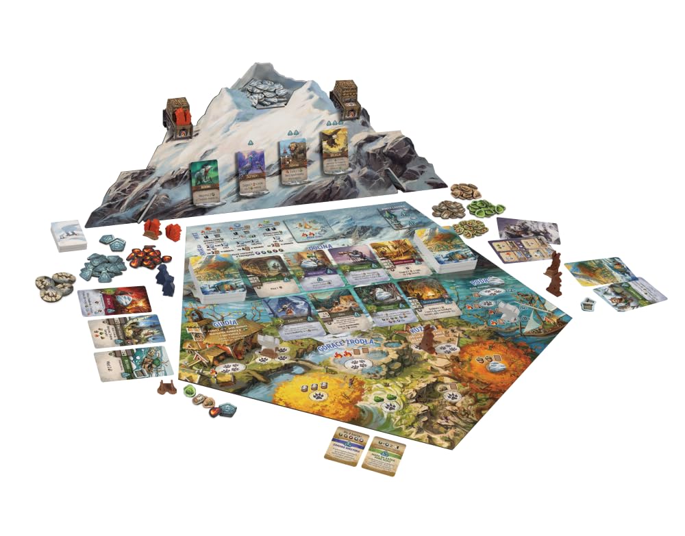 Rebel | Everdell: Srebrnoszrony | Gra Planszowa | 1-4 Graczy | Od 10 lat | Czas gry: ok. 75 minut | Edycja polska
