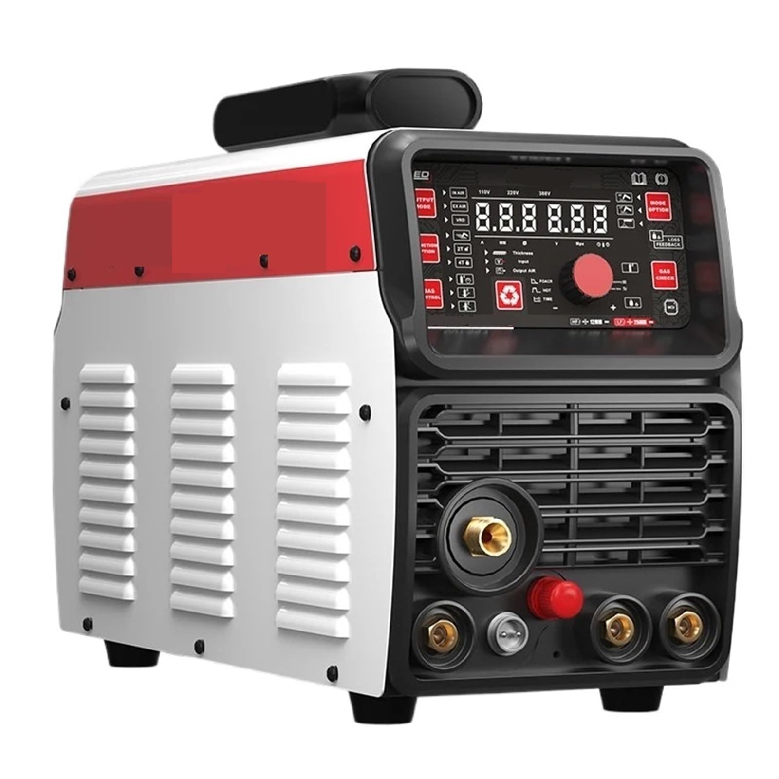 Qaxrzcucd One Color Plasma Cutter Built In Air Pump Non-Hf Pilot Arc Cutting Machine Non-Contacting Cuting Easy To Cut, Powerful Operation