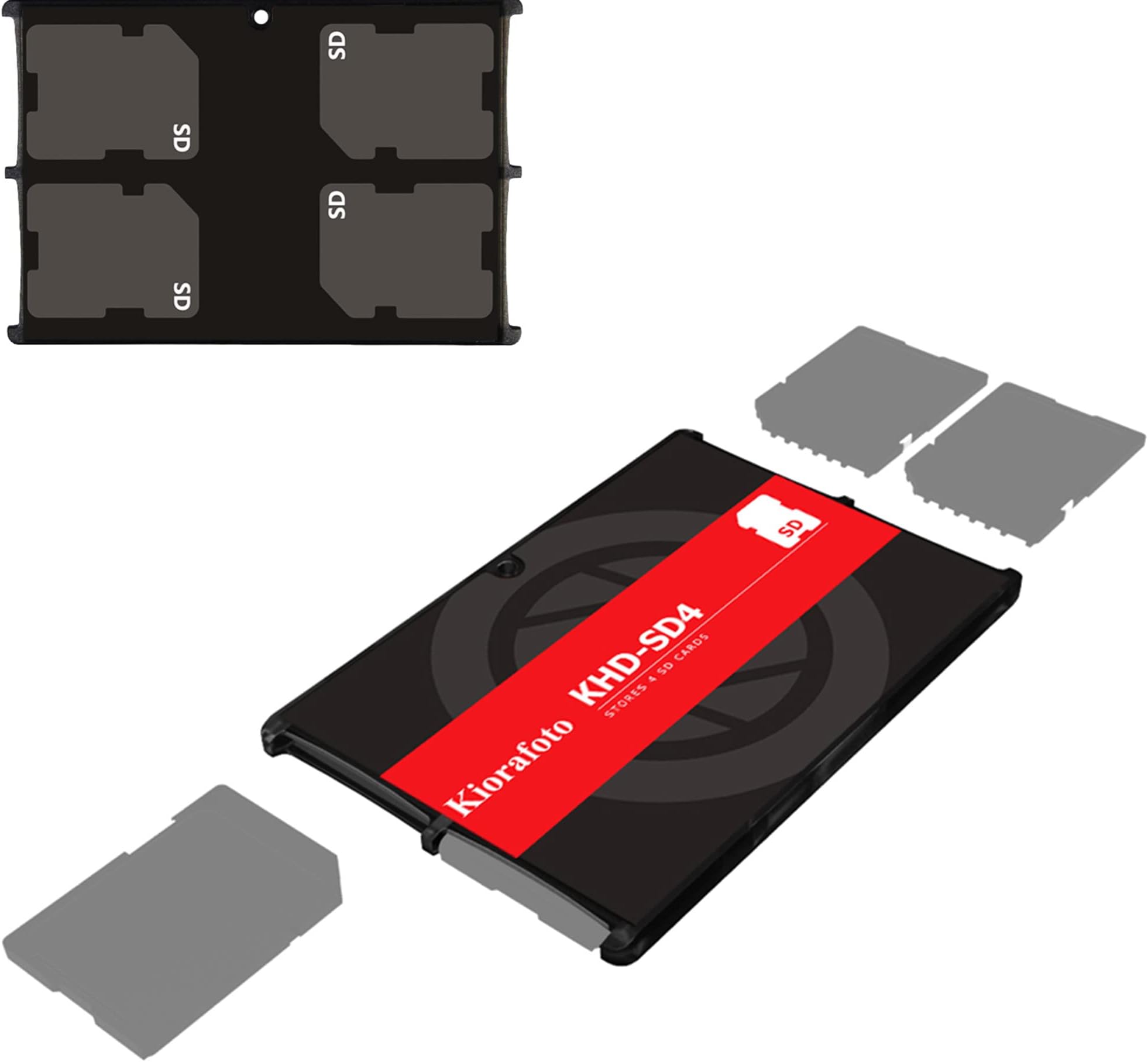 K&F CONCEPT Case for 16 SD Cards, Waterproof and Shockproof K&F CONCEPT Case for 16 SD Cards, Waterproof and Shockproof