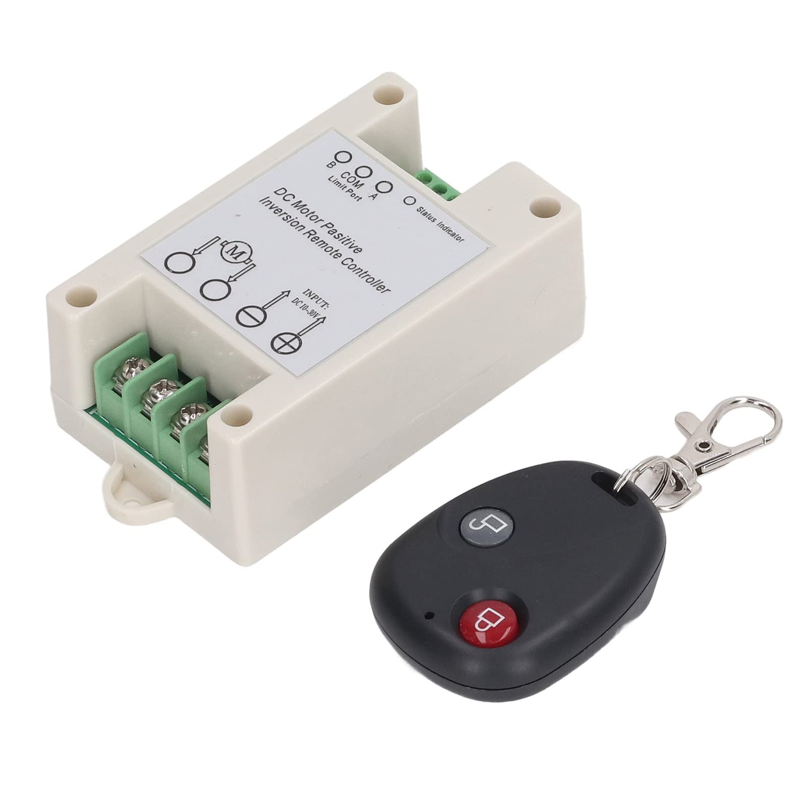 FTVOGUE Siłownik Elektryczny Siłownik Liniowy 12 V, Silnik z przekładnią metalową Mały Liniowy 1000 N Skok 50 Mm z Pilotem Zdalnego Sterowania do Automatyzacji Urządzenie do Otwierania Drzwi