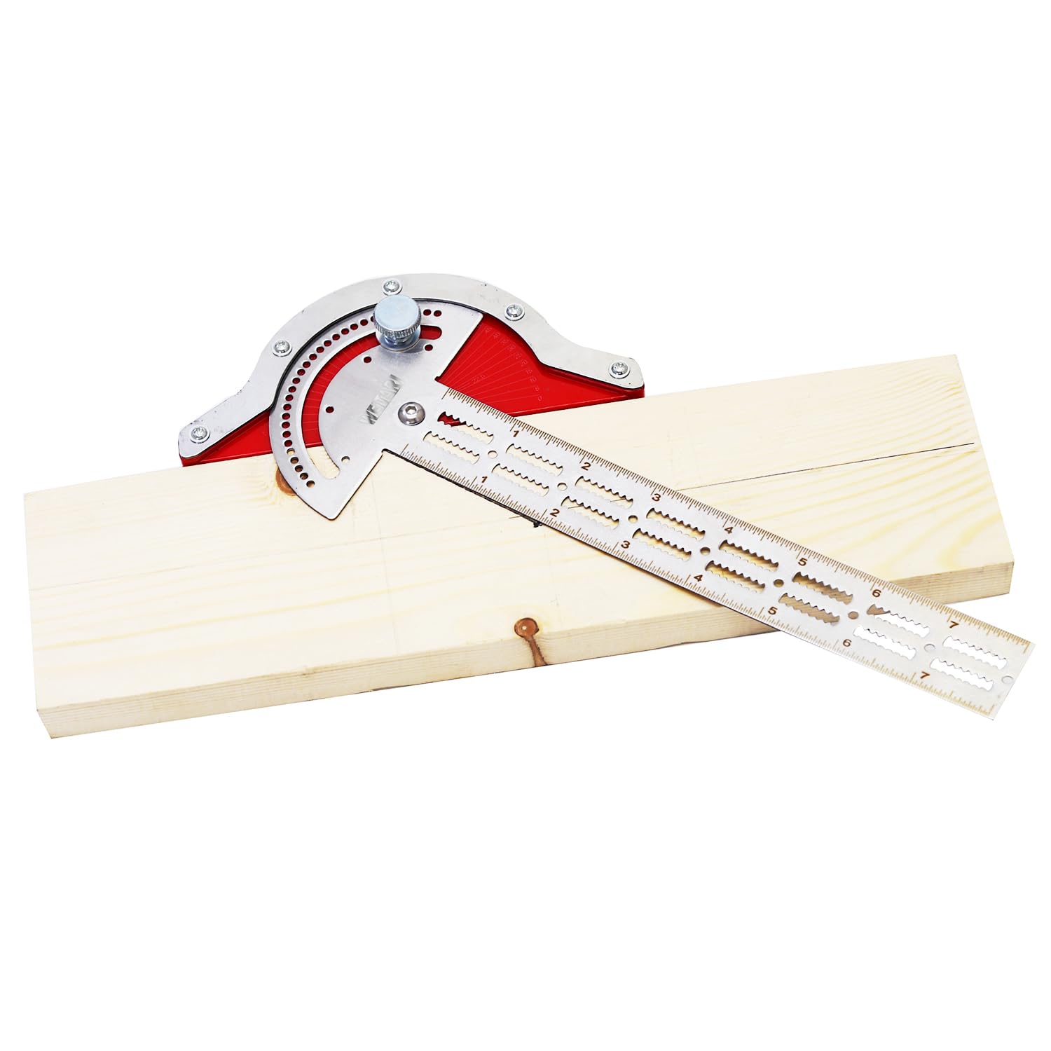Woodworker's Edge Ruler - 0-70° Angle Finder -4