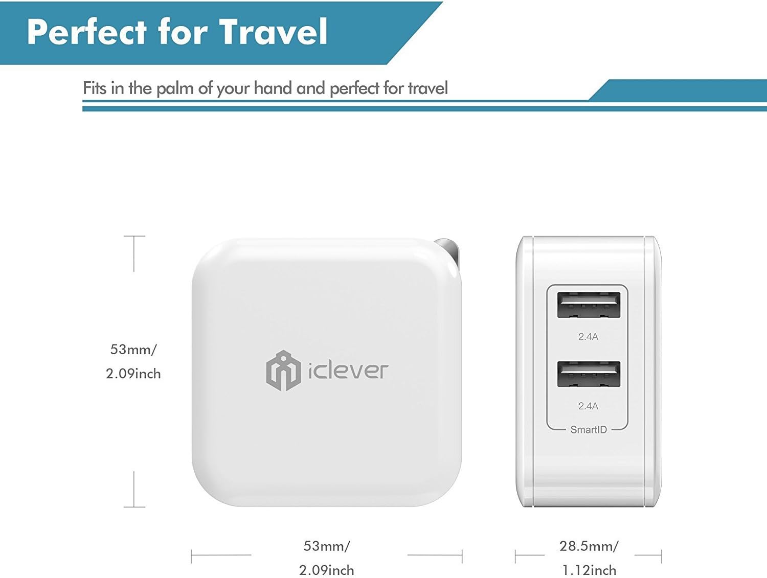 iClever BoostCube dimensions