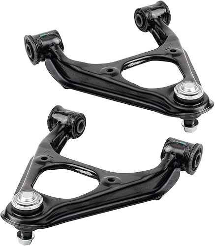 TRQ Suspensión delantera Brazo de control superior rótula LH RH Par 2pc para Mazda MX5 Miata 1990-1997