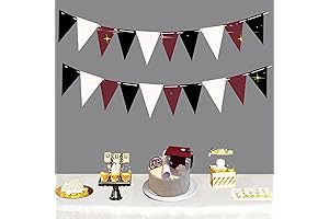 Maroon and White Graduation Party Decorations 2023
