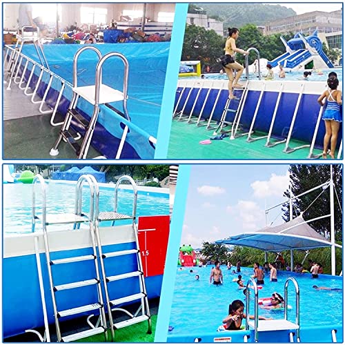 Escalera para piscina de acero inoxidable resistente miniatura 2