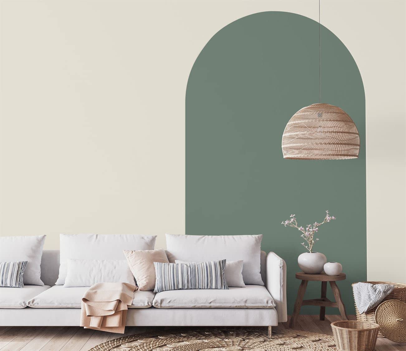 ALGO Peinture écologique Velours - Vert Sequoia - 2L