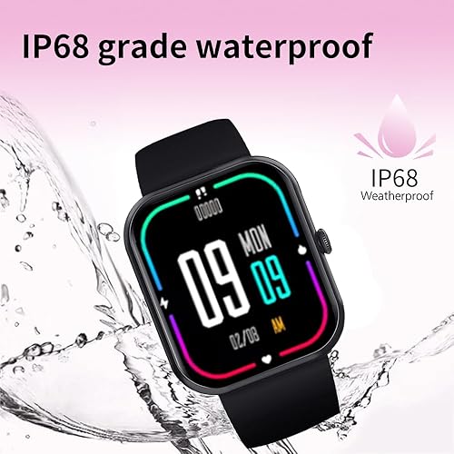 Miniatura 8 de TAIHOM ELECTRIC Reloj inteligente Smartwatch con pantalla grande de 1.85 pulgadas, pantalla de bloqueo de contraseña de música y llamada de fitness,