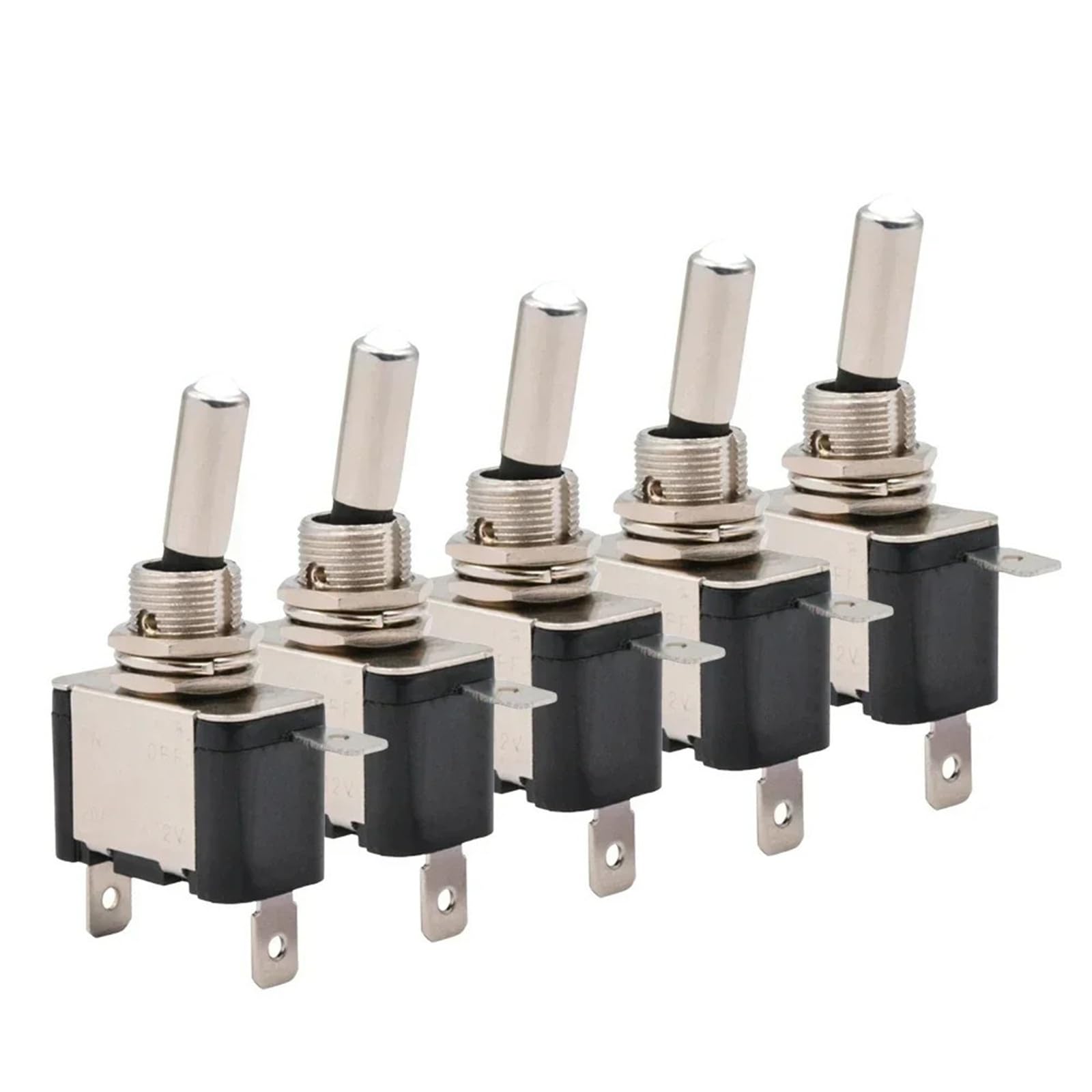 Interrupteur a bascule 12V 2 positions 3 broches marche arret auto - 8