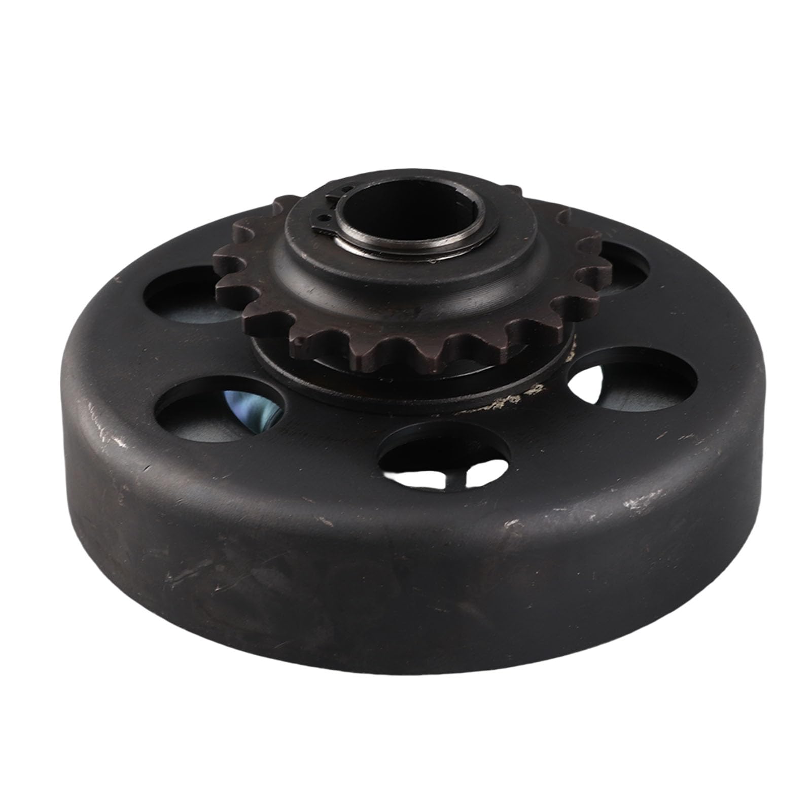 Keenso Embrayage Centrifuge 18 Dents, Chaîne 20 Mm 35, Embrayage Moteur en Alliage Métallique Haute dureté pour Quad, Karting et Mini-moto, avec une Réponse Sensible et une Installation