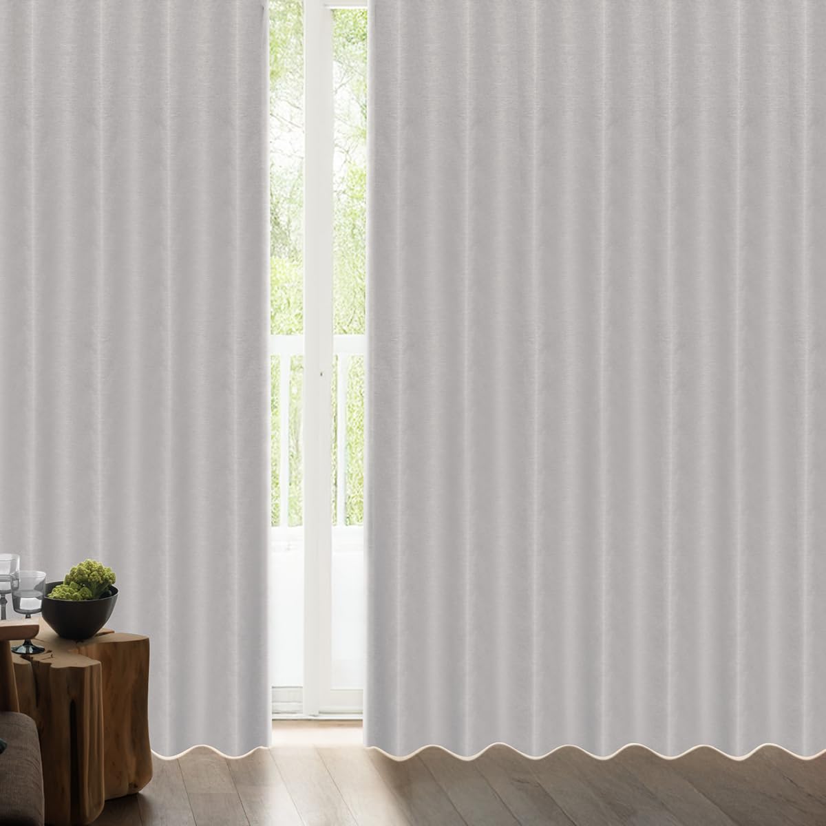 [カーテンくれない] 断熱・遮熱カーテン「静 Shizuka」完全遮光生地使用 完全遮光生地使用 断熱・遮熱カーテン「Shizuka シズカ」｜カーテン